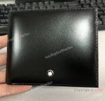 High Quality Mont blanc Black Leather Wallet 4CC Wallet 69-009